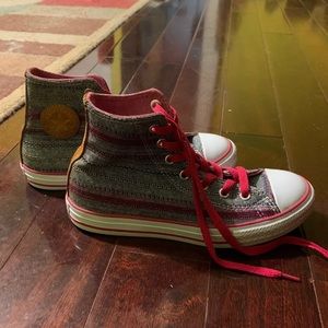 Striped Converse Hightop
